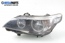 Headlight for BMW 5 (E60, E61) 2.5 d, 177 hp, sedan, 2005, position: left Headlight for BMW 5 (E60, E61) 2.5 d, 177 hp, sedan, 2005, position: left
