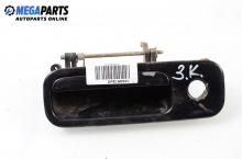 External boot lid handle for Volkswagen Golf IV 1.4 16V, 75 hp, hatchback, 1998, position: rear External boot lid handle for Volkswagen Golf IV 1.4 16V, 75 hp, hatchback, 1998, position: rear