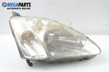 Headlight for Honda Civic VII 1.6, 110 hp, hatchback, 2003, position: right Headlight for Honda Civic VII 1.6, 110 hp, hatchback, 2003, position: right