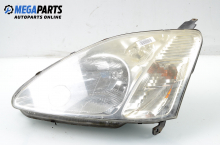 Headlight for Honda Civic VII 1.6, 110 hp, hatchback, 2003, position: left Headlight for Honda Civic VII 1.6, 110 hp, hatchback, 2003, position: left