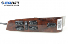 Window adjustment switch for Mercedes-Benz S-Class W220 4.3, 279 hp, sedan automatic, 1999 Window adjustment switch for Mercedes-Benz S-Class W220 4.3, 279 hp, sedan automatic, 1999