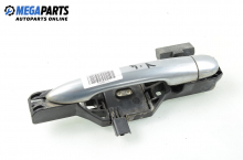 Outer handle for Renault Laguna II (X74) 3.0 V6 24V, 207 hp, station wagon automatic, 2001, position: rear - left Outer handle for Renault Laguna II (X74) 3.0 V6 24V, 207 hp, station wagon automatic, 2001, position: rear - left