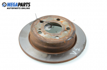 Brake disc for Mercedes-Benz 124 (W/S/C/A/V) 2.0, 122 hp, coupe, 1992, position: rear Brake disc for Mercedes-Benz 124 (W/S/C/A/V) 2.0, 122 hp, coupe, 1992, position: rear