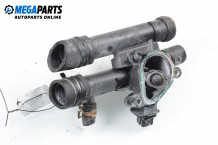 Thermostat housing for Renault Laguna II (X74) 2.2 dCi, 150 hp, hatchback, 2003 Thermostat housing for Renault Laguna II (X74) 2.2 dCi, 150 hp, hatchback, 2003