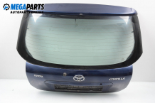 Boot lid for Toyota Corolla (E120; E130) 2.0 D-4D, 110 hp, hatchback, 2002, position: rear Boot lid for Toyota Corolla (E120; E130) 2.0 D-4D, 110 hp, hatchback, 2002, position: rear