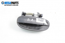 Outer handle for Chevrolet Kalos 1.2, 72 hp, hatchback, 2005, position: front - left Outer handle for Chevrolet Kalos 1.2, 72 hp, hatchback, 2005, position: front - left