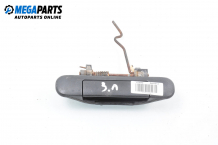 Outer handle for Nissan Almera (N15) 1.4, 87 hp, hatchback, 1997, position: rear - left Outer handle for Nissan Almera (N15) 1.4, 87 hp, hatchback, 1997, position: rear - left