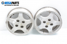 Alloy wheels for Mitsubishi Colt IV (1991-1995) 13 inches, width 5 (The price is for two pieces) Alloy wheels for Mitsubishi Colt IV (1991-1995) 13 inches, width 5 (The price is for two pieces)