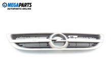 Grill for Opel Zafira A 2.0 16V DTI, 101 hp, minivan, 2003, position: front Grill for Opel Zafira A 2.0 16V DTI, 101 hp, minivan, 2003, position: front