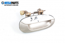 Outer handle for Kia Carens 2.0 CRDi, 113 hp, minivan, 2004, position: rear - right Outer handle for Kia Carens 2.0 CRDi, 113 hp, minivan, 2004, position: rear - right