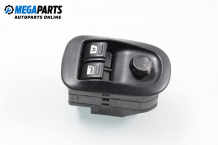 Window and mirror adjustment switch for Peugeot 206 2.0 HDI, 90 hp, hatchback, 2002 Window and mirror adjustment switch for Peugeot 206 2.0 HDI, 90 hp, hatchback, 2002