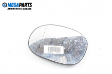 Mirror glass for Peugeot 206 1.4, 75 hp, hatchback automatic, 1999, position: left Mirror glass for Peugeot 206 1.4, 75 hp, hatchback automatic, 1999, position: left