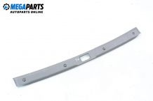 Plastic inside rear trunk cargo scuff plate for Nissan Sentra B15 1.8, 126 hp, sedan automatic, 2004 Plastic inside rear trunk cargo scuff plate for Nissan Sentra B15 1.8, 126 hp, sedan automatic, 2004