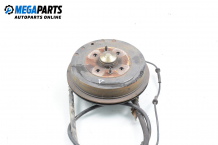 Knuckle hub with drum for Fiat Idea 1.3 D Multijet, 70 hp, minivan, 2005, position: rear - right Knuckle hub with drum for Fiat Idea 1.3 D Multijet, 70 hp, minivan, 2005, position: rear - right