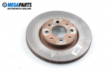Brake disc for Fiat Idea 1.3 D Multijet, 70 hp, minivan, 2005, position: front Brake disc for Fiat Idea 1.3 D Multijet, 70 hp, minivan, 2005, position: front