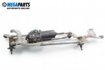 Front wipers motor for Nissan Primera (P12) 2.2 Di, 126 hp, station wagon, 2003, position: front Front wipers motor for Nissan Primera (P12) 2.2 Di, 126 hp, station wagon, 2003, position: front