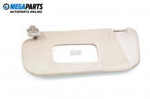 Sun visor for Daewoo Nubira 1.6 16V, 106 hp, station wagon, 1999, position: left Sun visor for Daewoo Nubira 1.6 16V, 106 hp, station wagon, 1999, position: left
