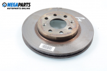Brake disc for Daewoo Nubira 1.6 16V, 106 hp, station wagon, 1999, position: front Brake disc for Daewoo Nubira 1.6 16V, 106 hp, station wagon, 1999, position: front