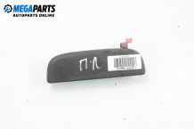 Outer handle for Opel Agila A 1.0 12V, 58 hp, hatchback, 2002, position: front - left Outer handle for Opel Agila A 1.0 12V, 58 hp, hatchback, 2002, position: front - left