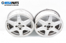 Alloy wheels for Volkswagen Polo (6N/6N2) (1994-2003) 15 inches, width 6 (The price is for two pieces) Alloy wheels for Volkswagen Polo (6N/6N2) (1994-2003) 15 inches, width 6 (The price is for two pieces)