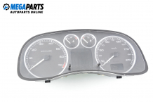 Instrument cluster for Peugeot 307 1.6 16V, 109 hp, hatchback, 2002 № P9645768480 E 01 Instrument cluster for Peugeot 307 1.6 16V, 109 hp, hatchback, 2002 № P9645768480 E 01