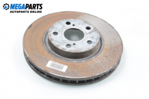 Brake disc for Toyota Avensis 1.6 VVT-i, 110 hp, sedan, 2001, position: front Brake disc for Toyota Avensis 1.6 VVT-i, 110 hp, sedan, 2001, position: front
