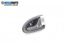 Inner handle for Renault Megane I 1.4 16V, 95 hp, hatchback, 1999, position: rear - right Inner handle for Renault Megane I 1.4 16V, 95 hp, hatchback, 1999, position: rear - right