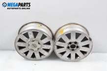 Alloy wheels for Renault Laguna II (X74) (2000-2007) 16 inches, width 6.5 (The price is for two pieces) Alloy wheels for Renault Laguna II (X74) (2000-2007) 16 inches, width 6.5 (The price is for two pieces)