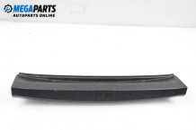 Plastic inside rear trunk cargo scuff plate for Audi A8 (D3) 4.2 Quattro, 335 hp, sedan automatic, 2002 Plastic inside rear trunk cargo scuff plate for Audi A8 (D3) 4.2 Quattro, 335 hp, sedan automatic, 2002