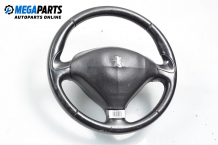 Steering wheel for Peugeot 407 2.0 HDi, 136 hp, station wagon automatic, 2005 Steering wheel for Peugeot 407 2.0 HDi, 136 hp, station wagon automatic, 2005