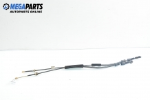 Gear selector cable for Renault Laguna II (X74) 1.9 dCi, 120 hp, station wagon, 2001 Gear selector cable for Renault Laguna II (X74) 1.9 dCi, 120 hp, station wagon, 2001
