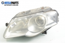Headlight for Volkswagen Passat (B6) 1.9 TDI, 105 hp, station wagon, 2007, position: left
