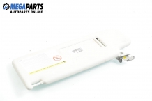 Sun visor with right-hand drive for Volkswagen Polo (6R/6C) 1.2, 60 hp, 5 doors, 2010, position: left