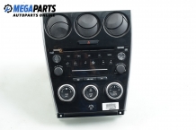 CD player and climate control panel for Mazda 6 2.0 DI, 143 hp, hatchback, 2006
