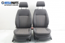 Seats set with right-hand drive for Volkswagen Polo (9N/9N3) 1.2, 54 hp, hatchback, 5 doors, 2006