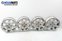 Alloy wheels for Peugeot 307 (2000-2008) 15 inches, width 6 (The price is for the set)