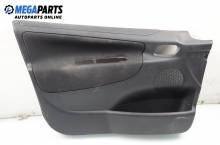 Interior door panel with right-hand drive for Peugeot 207 1.4, 72 hp, hatchback, 5 doors, 2007, position: front - left