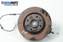 Knuckle hub for Citroen C4 1.6 16V, 109 hp, hatchback, 5 doors, 2005, position: front - left
