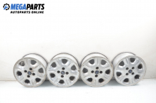 Alloy wheels for Fiat Brava (1995-2001) 14 inches, width 6 (The price is for the set)