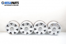 Alloy wheels for Volkswagen Polo (9N/9N3) (2002-2008) 14 inches, width 6 (The price is for the set)