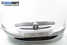 Bumper for Peugeot 307 1.4 HDi, 68 hp, hatchback, 5 doors, 2002, position: front