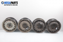 Steel wheels for Honda CR-V I (RD1–RD3) (1995-2001) 15 inches, width 6 (The price is for the set)