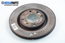 Brake disc for Peugeot 307 1.4 16V, 88 hp, station wagon, 2005, position: front