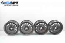 Steel wheels for Opel Astra G (1998-2004) 15 inches, width 6 (The price is for the set)