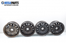 Steel wheels for Citroen Xsara Picasso (1999-2010) 15 inches, width 6 (The price is for the set)