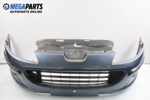 Bumper for Peugeot 407 2.0 HDi, 136 hp, station wagon, 2009, position: front