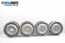Steel wheels for Citroen Jumper (1994-2002) 15 inches, width 6 (The price is for the set)