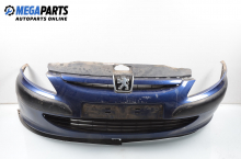 Bumper for Peugeot 307 1.6 16V, 106 hp, hatchback, 5 doors, 2002, position: front