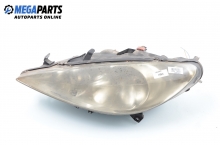 Headlight for Peugeot 307 1.6 16V, 106 hp, hatchback, 5 doors, 2002, position: left Headlight for Peugeot 307 1.6 16V, 106 hp, hatchback, 5 doors, 2002, position: left