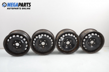 Стальные диски for Audi A4 (B5) (1994-2001) 15 inches, width 6 (Цена за компл.)